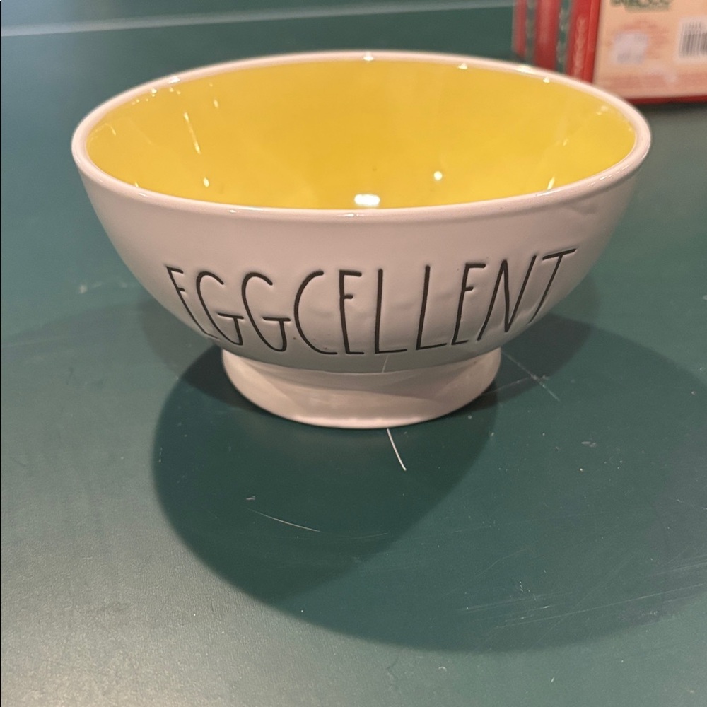 Rae Dunn Eggcellent bowl